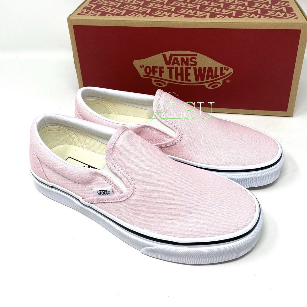 VANS Classic Slip-On Canvas Blushing Pink Women's VN0A4BV3TC3 - Picture 6 of 9